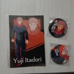 虎杖悠仁 缶バッジ 2 つセット 【呪術廻戦】