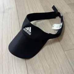 adidas ブラック バイザー フリーサイズ