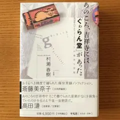 あのころ、吉祥寺には「ぐゎらん堂」があったのサムネイル