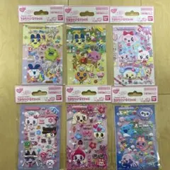 たまごっち たまもりしーる リフィル ぷっくりシール 全6種