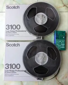 Scotch 207 1100m 10号 オープンリールテープ 3個セット Yahoo!オークション - オープンリールテープ 10号 Scotch 207-1100R メ