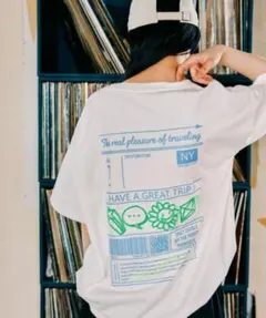 niko and...MODE NORM COREタフトXプリントクルーTシャツ