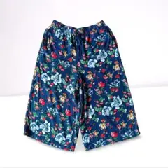 ☆美品☆ユニクロ　リラコ　エピスデザインコラボ　ワイド　クロップド寸　M