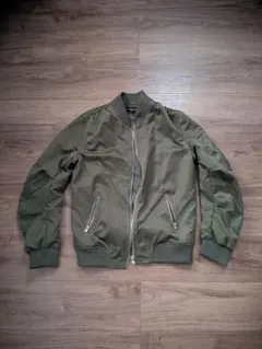 MA-1 ジャケット ゴールドジッパー