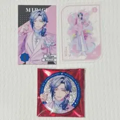 にじさんじ ミラン・ケストレル 8周年 缶バッジ メタルカード 特典クリアカード