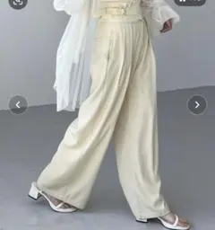olun イージータックスラックスパンツ - メルカリ