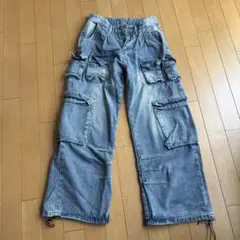 y2k カーゴパンツ Sサイズ