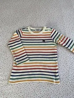 mikihouseDBストライプ 長袖Tシャツ90cm