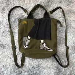 mis zapatos 3WAY リュック バックパック カーキのサムネイル