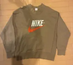 [美品]NIKE スウェット クルーネック ベージュ XLのサムネイル