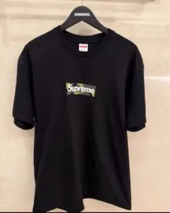 Supreme カモフラ ボックスロゴ Tシャツ L
