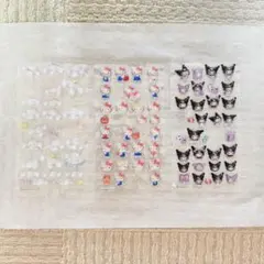 ボンボンドロップシール　国内購入正規品　サンリオ　シナモン　クロミ　ハローキティ