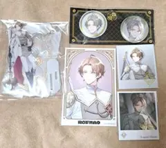 ぷ*。様 加賀美ハヤト ろふまお トランプモチーフ アクリルスタンド 缶バッジ