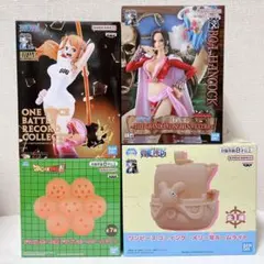 ワンピース ドラゴンボール プライズ フィギュア 4点セット