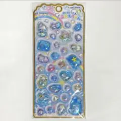 ぷくぷくあわわちゃん ストーンつき メロウアクアリウム シール 水シール 平成