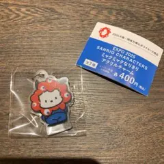 ミャクミャクなりきりアクリルチャーム　ポチャッコ