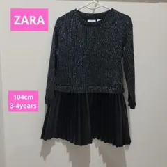 zara ワンピース キッズ