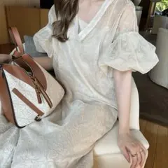 新品 acka sheer loose one-piece パーティードレス 新品 acka sheer loose one-piece パーティードレス - メルカリ