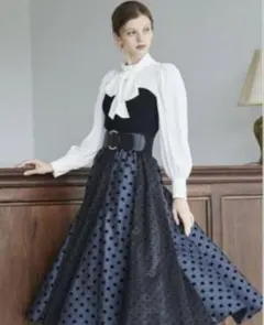 ♡アンドクチュール♡美品♡38ビスチェドッキングニットブラウスピンクsnidel