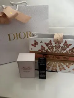 Diorギフトセット (ヘアミスト、リップオイル)