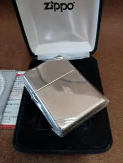 Zippo スターリンクシルバー 1937レプリカ ダイアゴナルライン 新品 
