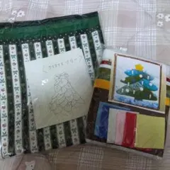 クリスマスツリー 手芸キット 2点