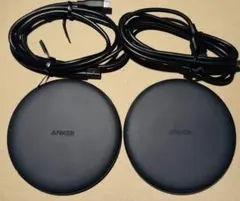 Anker PowerWave 10 Pad ワイヤレス充電器 Qi認証 2個