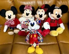 クリスマス　ディズニー　ミッキーミニーぬいぐるみ　まとめ売り
