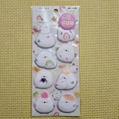 だいふくエナガ　も～っともっちりシール　シマエナガ