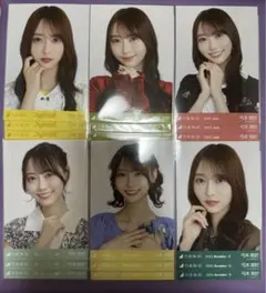 乃木坂46 生写真 弓木奈於 6コンプ まとめ売り！②