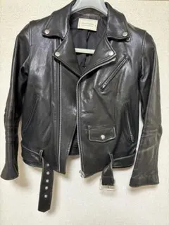 Beautiful people レザー ダブルライダースジャケット 150