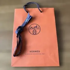HERMES ショッパー　リボン