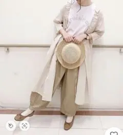 ムラ染めカシュクールワンピース　サマンサモスモス　未使用