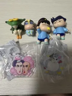 クレヨンしんちゃん フィギュア アクリルキーホルダー セット