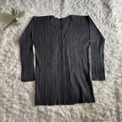 1990s【美品】プリーツプリーズイッセイミヤケ プリーツカーディガン 羽織 1990s【美品】プリーツプリーズイッセイミヤケ プリーツカーディガン