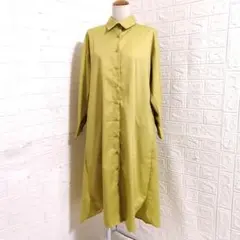 新品　Kobe Lettuce オーバーサイズ　ロング シャツワンピース　F