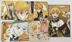 鬼滅の刃 原画展 鬼滅祭 我妻善逸 コースター トランプ ポストカード 8セット