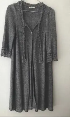 ミナペルホネン リネン ロングカーディガン 【正規品】