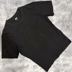 UNIQLOユニクロ M Tシャツ 半袖 メンズ ユニセックス ブラック