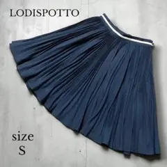 LODISPOTTO プリーツスカート ネイビー Sサイズのサムネイル