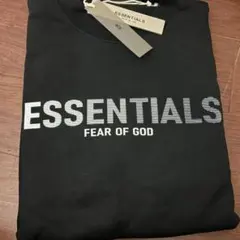 ESSENTIALS スウェット Black Sサイズ FEAR OF GOD