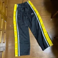MIZUNO ジャージパンツ 黒 黄色　トレーニングパンツ ジャージ