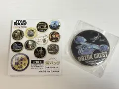 スターウォーズ マンダロリアン 金バッジ RAZOR CREST グローグー