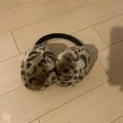 【非売品】RODEOCROWNSレオパード柄ファー耳あて・イヤーマフ