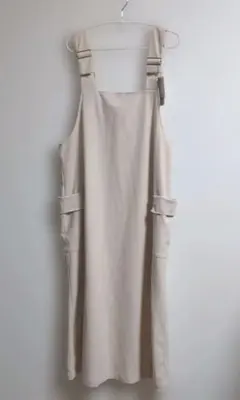 コーデュロイジャンバースカート