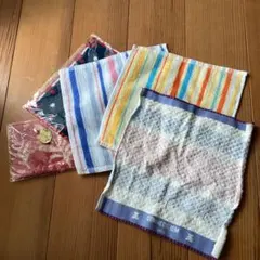 COMME CA ISM 含む　タオルハンカチ 5枚セットのサムネイル