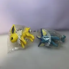 ポケットモンスター　つまんでつなげてマスコット12 シャワーズ　サンダース