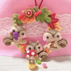 オーダーページ3・フェルト飾り・フェルトリース