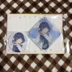 学マス　あみあみくじ　秦谷美鈴　C賞　アクリルキーホルダー　缶バッジ　②