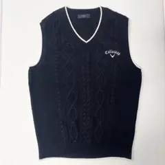 Callaway キャロウェイ ゴルフ ニットベスト ブラック M